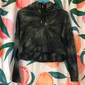 Tye Dye Crop Sweatshirt
